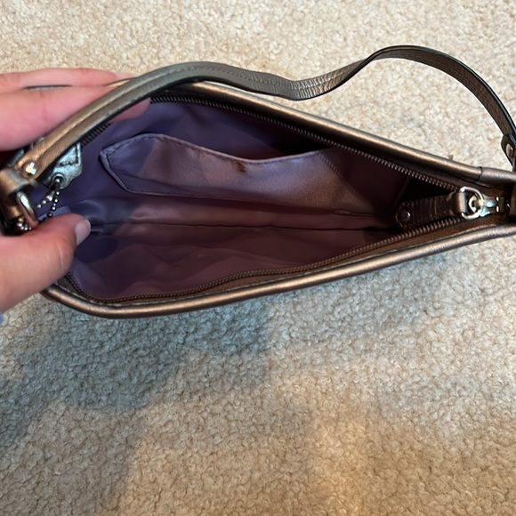 Coach Wristlet, Metallic - Picture 2 of 4
